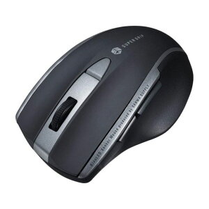 �T�����T�v���CBluetooth�}�E�X�É��u���[LED5�{�^��(�߂�E�i�ރ{�^��)���^�u���b�NMA-BTBL167BK