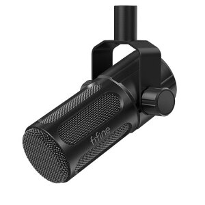 FIFINE XLR�_�C�i�~�b�N�}�C�N �P��w���� XLR�}�C�N �X�^���h�t�� K669D