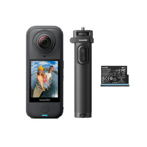 Insta360 X4 Air �g���x���L�b�g - �y��165g 8K 360�x�S�i�J�����A�����Ȃ����B��_�A�����\�����Y�A�B�e��t���[�~���O�A�E�C���h�K�[�h�����AFlowState��u���␳�AAI���ڃA�v��