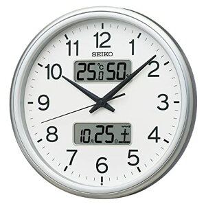�y���[�J�[�����ۏ�2�N�Ώہz�Z�C�R�[�N���b�N(Seiko Clock) �|�����v �d�g �A�i���O �J�����_�[���x ���x �\�� ��F���^���b�N ���a290x50mm KX275S
