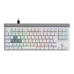 Logicool G ���s�b�h�g���K�[ G515 RAPID TKL ���^ �Q�[�~���O�L�[�{�[�h G515-TKL-RTWH �A�N�`���G�[�V�����|�C���g �����\ ���{��z�� ������ 35g �L�� �e���L�[���X ���C���A�i���O�X�C�b�` ���[�c