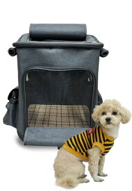 【RETOO レリローリリアルファ】 ペット専用 バッグ ペット キャリー かばん ペットハウス ゲージ 小型犬 犬 猫 小動物 8kgまで 特殊コーティング 通気性 キャスター付き 360度回転 キャスタ…