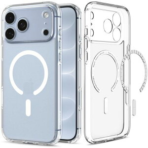 Spigen iPhone 18 Pro Max / 17 Pro Max �P�[�X �E���g���E�n�C�u���b�h�E�}�O�t�B�b�g(�t���X�g�E�z���C�g)