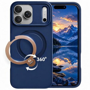 CASEKOO iPhone 18Pro Max/17Pro Max �p �P�[�X�y2026�ō�����&��_360�x��]�z MagSafe�Ή� �ČRMIL�K�i 360°�S�����ϏՌ� ���c���� �ϏՌ� MagSafe�Ή� �}�b�g�d�グ ���ϖh�~