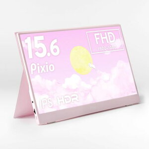 Pixio ���o�C�����j�^�[ PX160Wave �s���N 15.6�C���` Type-C �~�jHDMI 60Hz ���o�C�� �f�B�X�v���C �� �s�N�V�I