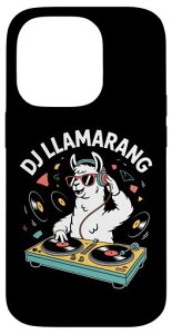 DJ LLAMARANG ���} DJ �N���u �T�E���h �t�F�X ���R�[�h �^�[���e�[�u�� �r�[�g �X�}�z�P�[�X iPhone 14 Pro �p