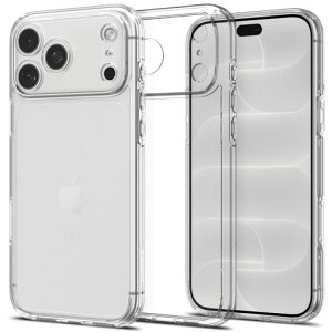 Spigen iPhone 18 Pro Max / 17 Pro Max �P�[�X �ČRMIL�K�i �E���g���E�n�C�u���b�h(�N���X�^���E�N���A)