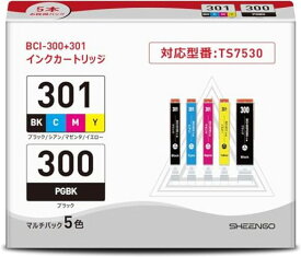 BCI-301+300/5MPインクカートリッジキヤノン用インク互換対応機種:PIXUSTS7530大容量