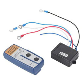 電気ウインチリモートコントロール&ワイヤレスレシーバー、12Vウインチと互換性のある12Vパワースイッチウインチワイヤレス制御システム
