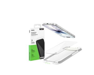 BelkiniPhone16Pro�pUltraGlass2�ی�K���X�t�B�����������K���X�t�B����0.29mm��t�K�C�h�t���w��E��U�h�~iPhone16Pro�ی�t�B����OVA157fq