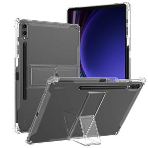 Miimall�Ή�Samsung Galaxy Tab S10 Ultra �p�P�[�X 2024 S9 Ultra�p�P�[�X �T���X�� �^�u S10 �E���g�� S9 �E���g�� 14.6�C���` �J�o�[ �^�u���b�g�p�J�o�[ �N���A PC+TPU�f�� �X�^���h�@�\