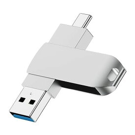 USBメモリ タイプ TYPE C 64GB 2IN1 USB C メモリースティック フラッシュドライブ 高速データ転送 バックアップ U盘 両面挿し スマホ/パソコン/ANDROID/WINDOWS/PC/MACなどに対応