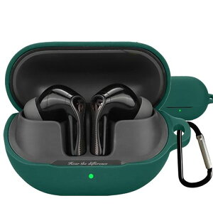 BOOLINN SOUNDPEATS AIR5 PRO �P�[�X �Ή� soundpeats air5 pro �t��V���R�� �P�[�X �L�Y�h�~ �ϏՌ� �����[�d�\ �h�� �h�o �����h�~ �J���r�i�t�� (�O���[��)