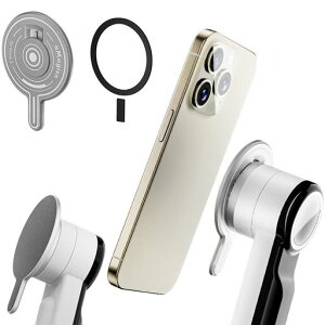Insta360 Flow 2 Pro �Ή� �W���o�� ���C�A�_�v�^�[�x�[�X iPhone �V���[�Y Android�V���[�Y �Ή� �A���~�j�E������ ���C�A�_�v�^�[ MagSafe ���C�z���}�E���g�u���P�b�g �n���h�w���h�X�^�r���C�U�[