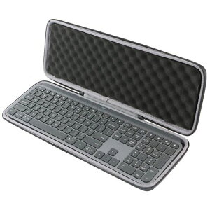 co2CREA �Ή� Logicool ���W�N�[�� MX KEYS KX800/ MX KEYS S KX800s�L�[�{�[�h��p���[�P�[�X �u���b�N