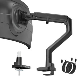 monTEK ���j�^�[�A�[�� Pro ���d�� 17�`57�C���`�Ή� �ω׏d2�`27kg �K�X�X�v�����O�� �A���~������ ��^ USB�|�[�g�t��
