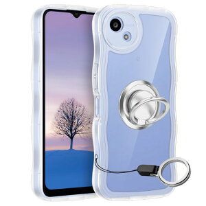 AQUOS wish4 �P�[�X �N���A �E�F�[�u �����O�t�� SH-52E TPU�g��̃o���p�[ ���� �X�}�z�P�[�X ���킢�� ���˂��� �A�N�I�X �E�B�b�V��4 SH-52E �E�F�[�u �f�U�C�� ���� �؍� �����p ���^ �l�C ���c