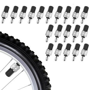 Liroyal自転車バルブ(20個セット)英式スーパーバルブ虫ゴム不要バルブ空気入れが軽い耐フロスト性耐熱性交換簡単シティサイクルアシスト用互換性がある小径車折り畳み自転車シティサイ…