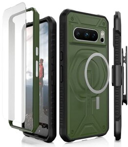 Caseborne Google Pixel 8 Pro �Ή��ی�P�[�X - 5�w�\���AMagSafe�Ή��A���^�Ŋ��ȋ����K���X�X�N���[���v���e�N�^�[�t��