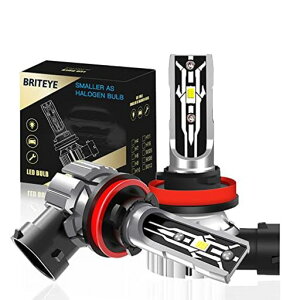 Briteye(܂Ԃ)ԗpLEDwbhCgH11H16VԌΉnQTCY^CSP`bv6500KzCg12VԗptHOvoupt@XmCY΍2Zbg