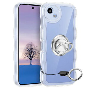 AQUOS wish4 �P�[�X �N���A �E�F�[�u �����O�t�� SH-52E TPU�g��̃o���p�[ ���� �X�}�z�P�[�X ���킢�� ���˂��� �A�N�I�X �E�B�b�V��4 SH-52E �E�F�[�u �f�U�C�� ���� �؍� �����p ���^ �l�C ���c