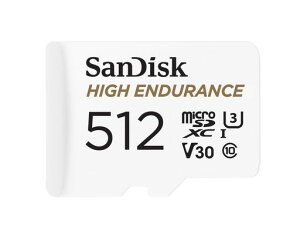 SanDisk 512GB ���ϋv���r�f�ImicroSDXC�J�[�h �_�b�V���J������уz�[�����j�^�����O�V�X�e���p�A�_�v�^�[�t�� - C10�AU3�AV30�A4K UHD�AMicro SD�J�[�h-SDSQQNR-512G-GN6IA