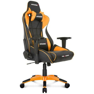 AKRacing �Q�[�~���O�`�F�A �f�X�N�`�F�A ���֎q �w�K�֎q �I�����W Pro-X V2 ���ϋvPU���U�[ 180�x���N���C�j���O �ݑ� �����[�g 5�N�ۏ�