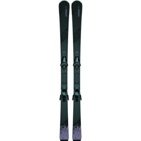 エラン（ELAN）（レディース）スキー板ビンディング付属 22-23 SNOW BLACK + ELW9 ブラック 金具付き