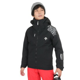 【10％OFFクーポン 12/4 - 12/11迄】デサント（DESCENTE）（メンズ）スキーウェア ジャケット S.I.O JACKET DWMWJK76X BLK