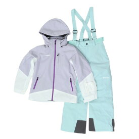 BonFire（ボンファイアー）（キッズ）ジュニア スキーウェア 上下セット ガールズ 25MULTI COLOR 80BNF4FSP2336 PUR