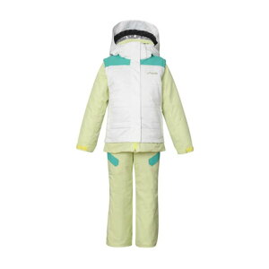 �t�F�j�b�N�X�iPHENIX�j�i�L�b�Y�j�X�L�[�E�F�A �㉺�Z�b�g �W���j�A �q�� Crystal Flower Junior Two-piece ESG232P90 FLASH YELLOW
