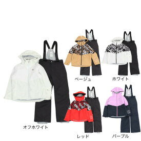 デサント（DESCENTE）（キッズ）ジュニア スーツ スキーウェア ジャケット パンツ 上下セット DWJWJH01X サイズ調整