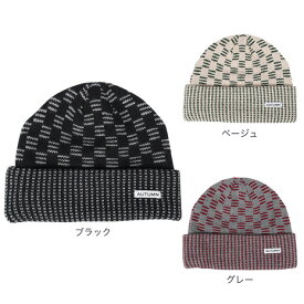 AUTUMN（メンズ）帽子 ニット帽 AT23 SQUARED