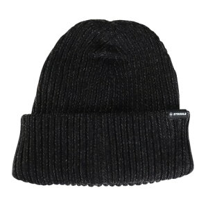 シュトロイレ(STREULE)(メンズ)帽子 カフニット ST24FB0048 BLK