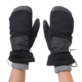 【10％OFFクーポン 12/4 - 12/11迄】デサント（DESCENTE）（レディース）スキーグローブ 女性用 ダウングローブ DWCWJD62 BLK
