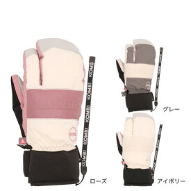 コンビ（KOMBI）（レディース）3本指ミトンウィンターグローブ 24-ORST-GTV