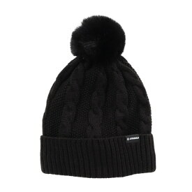 シュトロイレ（STREULE）（レディース）ケーブルニット帽 ST25FB0081 BLK