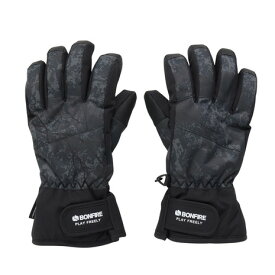 BonFire（ボンファイアー）（キッズ）ボーイズ 手袋 ウインター LIMITED 五指グローブ 70BNF5FDE2393 BKGY