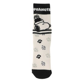ベスプ（VESP）（キッズ）ジュニア 靴下 ソックス SNJK2005 スヌーピー 保温 パイル生地 スキー スノーボード 雪遊び