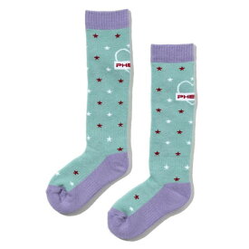 フェニックス（PHENIX）（キッズ）ジュニア 靴下 ソックス Star Girls Socks ESG22SO62 TURQUOISE