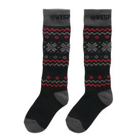 ベスプ（VESP）（キッズ）ジュニア スキー ソックス VPJK1006BK