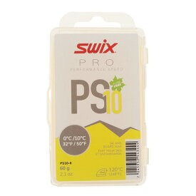 スウィックス（swix）（メンズ、レディース、キッズ）PS10 Yellow スキーワックス 60g 22 PS10-6