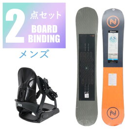 ナイデッカー（NIDECKER）（メンズ）NIDECKER メンズ スノーボード 2点セット 板 ビンディング 金具 AREA AB63WSB1641