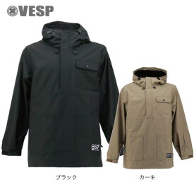 ベスプ（VESP）（メンズ）スノーボード ウェア ジャケット Simple Anorak Pullover Jacket VPMJ1042