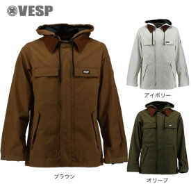 ベスプ（VESP）（メンズ）スノーボード ウェア ジャケット Twoway Work Shirts Jacket VPMJ1043