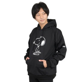 ベスプ（VESP）（メンズ）防水 パーカー スノボ スヌーピー Peanuts Collaboration Parka SNMS2023BK