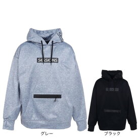 【最大10万pt当選！要エントリー★9/20 - 9/30】セッションズ（SESSIONS）（メンズ）ボードウェア DWR フリース フーディー 23010239