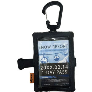 オレンジ(ORANGE)(メンズ、レディース)パスケース TK カラビナ 201258/1001