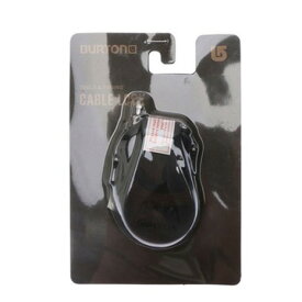 バートン（BURTON）（メンズ、レディース）スノーボード CABLE LOCK 10802102035 ケーブルロック Translucent Black ウィンター アクセサリ