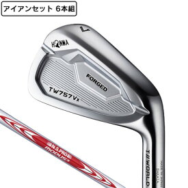 本間ゴルフ（HONMA）（メンズ）ツアーワールド TW757 Vx アイアンセット6本(5I〜9I、PW)N.S.PRO MODUS3 TOUR 105